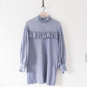 Zara Mock-neck Dress